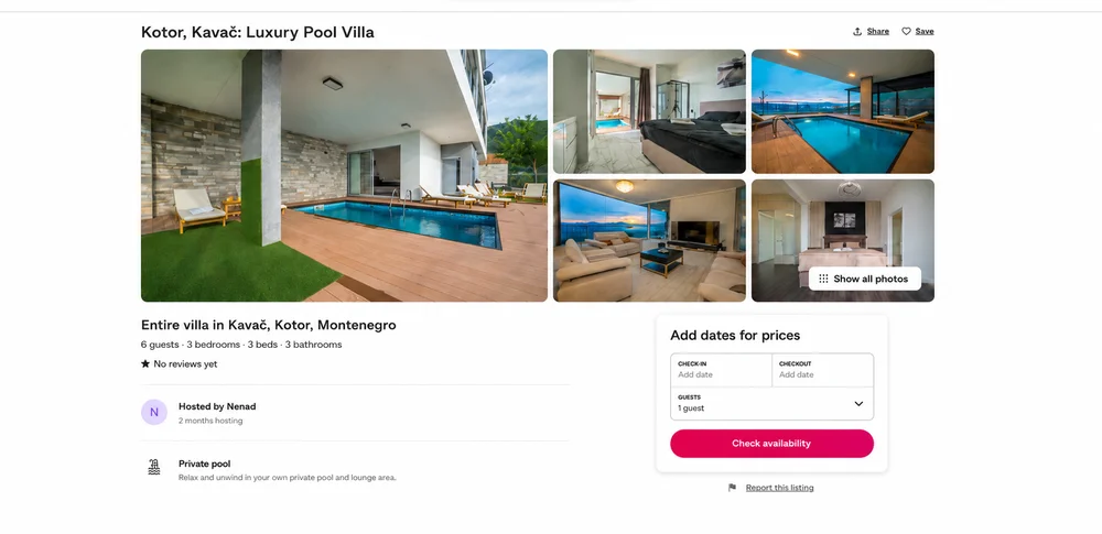 Kavač Villa - airbnb.com